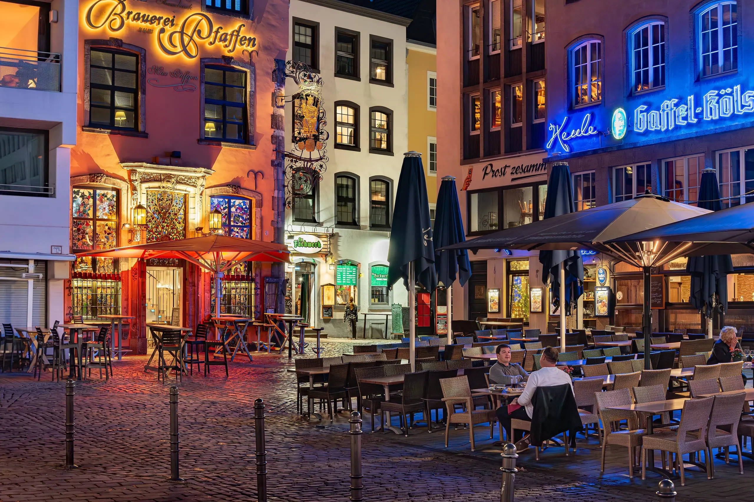 Heumarkt in der Kölner Altstadt