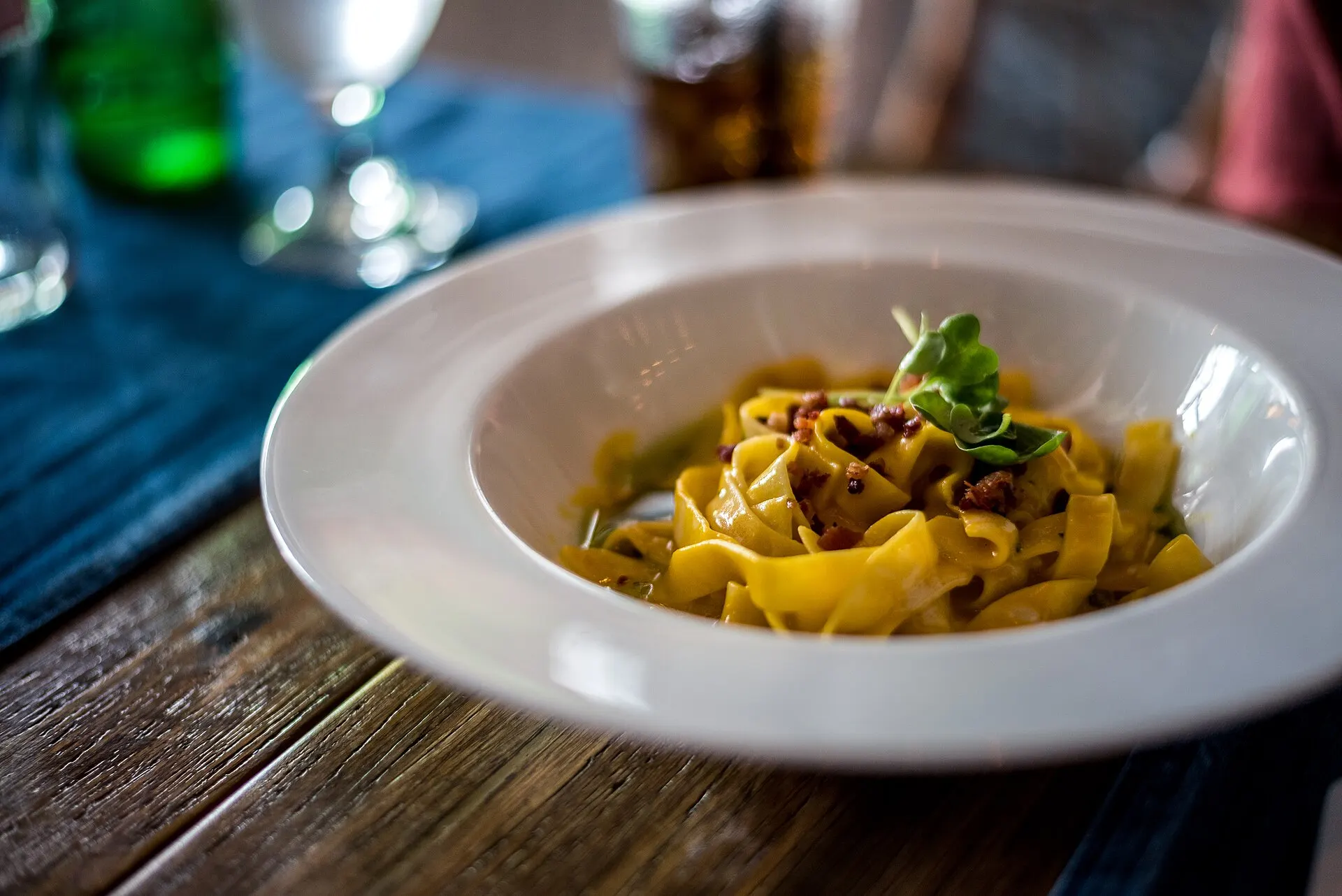 Frische Pasta – Symbolbild für eine italienische Trattoria